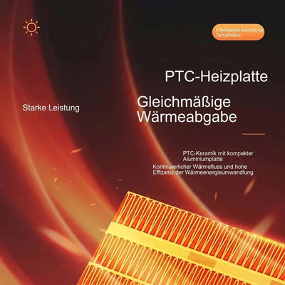 Nahaufnahme eines PTC-Keramik-Heizelements mit gleichmäßiger Wärmeverteilung für einen effizienten Keramik-Heizlüfter.
