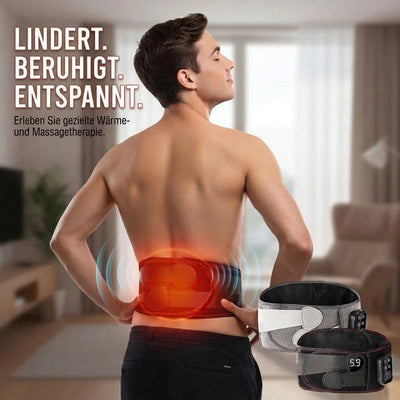 Rückenmassagegerät mit Wärme- und Vibrationsfunktion, das gezielte Linderung und Entspannung bietet.