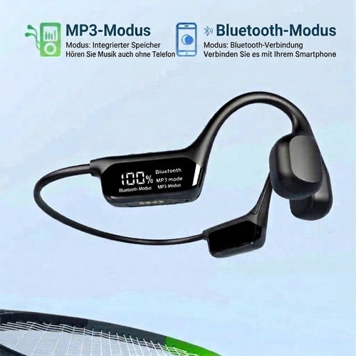 Schwimmkopfhörer mit 32 GB MP3-Player – Wasserdicht bis 30 m, Bluetooth 5.4, Knochenleitung